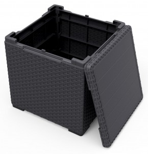 Стол с функцией хранения Виго (Vigo storage box) графит в Краснокамске - krasnokamsk.mebel24.online | фото 3