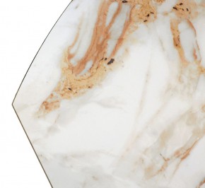 Стол TERAMO 135 GLOSS GRAND JADE SOLID CERAMIC, керамика, поворотн.механизм / Черный каркас, ®DISAUR в Краснокамске - krasnokamsk.mebel24.online | фото 13