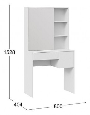 Стол туалетный Вайт в Краснокамске - krasnokamsk.mebel24.online | фото 7
