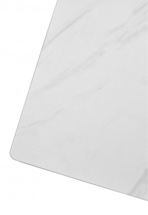 Стол VASTO 180 MARBLES KL-99 Белый мрамор матовый, итальянская керамика/ черный каркас, ®DISAUR в Краснокамске - krasnokamsk.mebel24.online | фото 7
