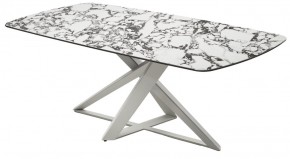 Стол VICENZA 220 BULGARI WHITE, керамика / белый, ®DISAUR в Краснокамске - krasnokamsk.mebel24.online | фото 9