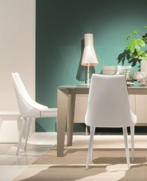 Стул CLARA 40.11 (TR505 white with sand cordonet, экокожа) в Краснокамске - krasnokamsk.mebel24.online | фото 3