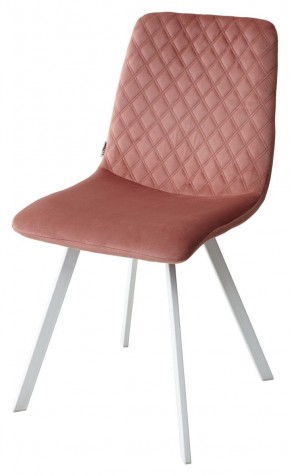 Стул DAIQUIRI BLUVEL-52 PINK / белый каркас, велюр М-City в Краснокамске - krasnokamsk.mebel24.online | фото 5