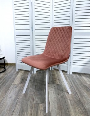 Стул DAIQUIRI BLUVEL-52 PINK / белый каркас, велюр М-City в Краснокамске - krasnokamsk.mebel24.online | фото 7