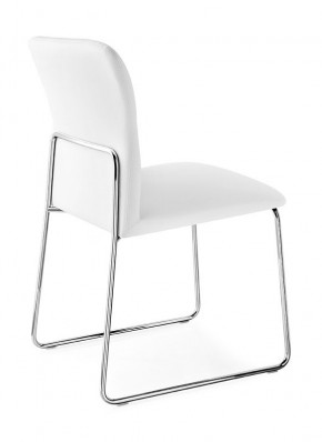 Стул FRIDA CB/1806-SK  MT.P77 CHROMED/  SKUBA S92 OPTIC WHITE в Краснокамске - krasnokamsk.mebel24.online | фото 2