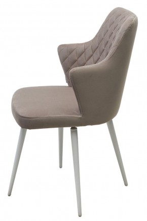 Стул HERMAN 360 град. ЛАТТЕ #25, велюр / белый каркас М-City в Краснокамске - krasnokamsk.mebel24.online | фото 6
