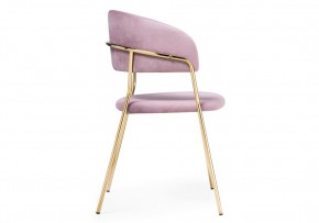 Стул на металлокаркасе Kamelia pink / gold в Краснокамске - krasnokamsk.mebel24.online | фото 3