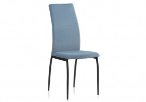 Стул на металлокаркасе Tod light blue / black в Краснокамске - krasnokamsk.mebel24.online | фото 1