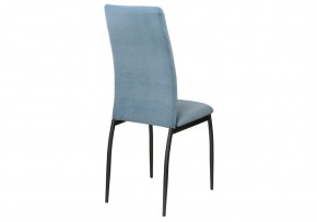 Стул на металлокаркасе Tod light blue / black в Краснокамске - krasnokamsk.mebel24.online | фото 4