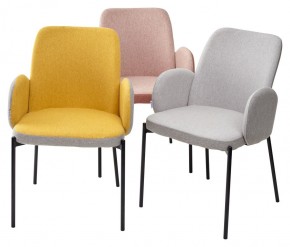 Стул NIKKI VF109 розовый / VF110 брусничный М-City в Краснокамске - krasnokamsk.mebel24.online | фото 2