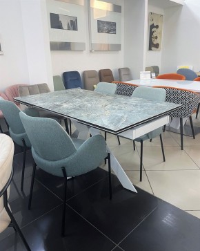 Стул NIKKI VF113 светлая мята / VF115 серо-зеленый М-City в Краснокамске - krasnokamsk.mebel24.online | фото 2