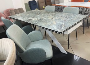 Стул NIKKI VF113 светлая мята / VF115 серо-зеленый М-City в Краснокамске - krasnokamsk.mebel24.online | фото 3