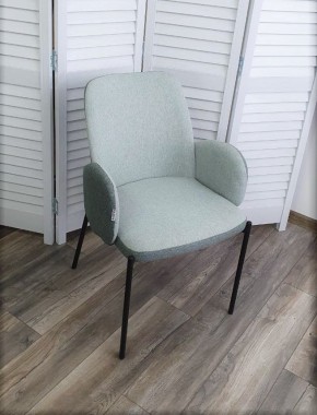 Стул NIKKI VF113 светлая мята / VF115 серо-зеленый М-City в Краснокамске - krasnokamsk.mebel24.online | фото 4