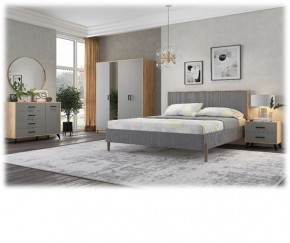 СВЕТЛАНА LOFT Спальный гарнитур (модульный) (дуб золотой/серый) в Краснокамске - krasnokamsk.mebel24.online | фото