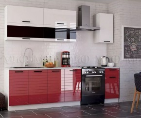 ТЕХНО-3 Кухонный гарнитур 2,0 м Компоновка №2 в Краснокамске - krasnokamsk.mebel24.online | фото 2