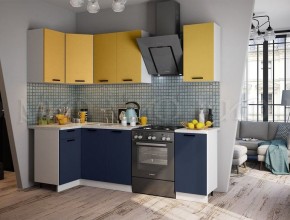 ТЕХНО Кухонный гарнитур угловой 1,8х1,1 м Компоновка №6 в Краснокамске - krasnokamsk.mebel24.online | фото 2