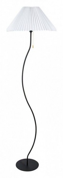 Торшер Arte Lamp Agatha A5069PN-1BK в Краснокамске - krasnokamsk.mebel24.online | фото
