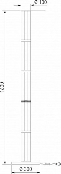 Торшер Eurosvet Stark 80537/1 латунь в Краснокамске - krasnokamsk.mebel24.online | фото 5