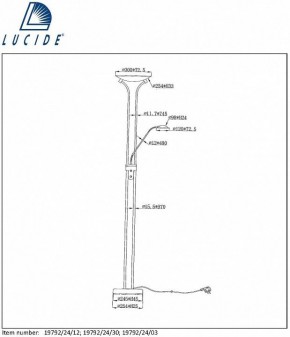Торшер Lucide Champion-Led 19792/24/03 в Краснокамске - krasnokamsk.mebel24.online | фото 7