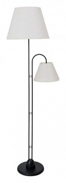Торшер с подсветкой Arte Lamp Alea A5068PN-2BK в Краснокамске - krasnokamsk.mebel24.online | фото