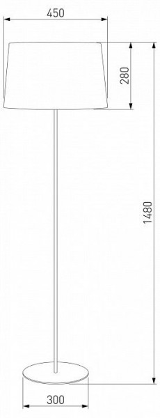 Торшер TK Lighting Maja 2919 Maja в Краснокамске - krasnokamsk.mebel24.online | фото 2