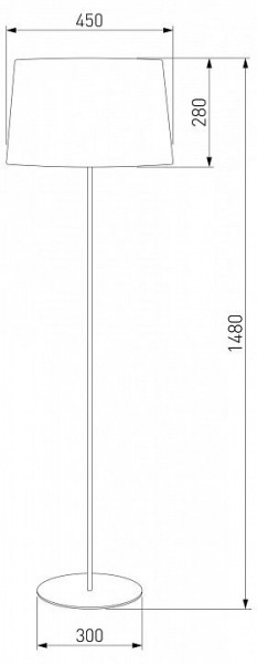 Торшер TK Lighting Maja 2920 Maja Black в Краснокамске - krasnokamsk.mebel24.online | фото 2