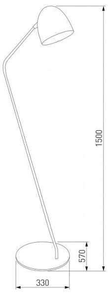 Торшер TK Lighting Soho 5037 Soho Black в Краснокамске - krasnokamsk.mebel24.online | фото 2