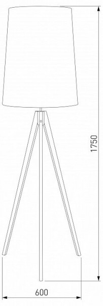 Торшер TK Lighting Walz 5599 Walz в Краснокамске - krasnokamsk.mebel24.online | фото 2