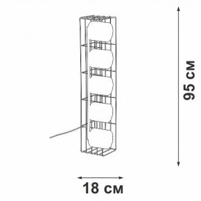 Торшер Vitaluce V3019 V3019-1/5P в Краснокамске - krasnokamsk.mebel24.online | фото 4