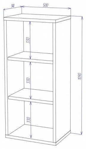 Тумба Домино СУ(ш1в1)+ФГ в Краснокамске - krasnokamsk.mebel24.online | фото 2