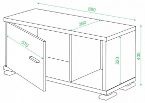 Тумба комбинированная Домино СБ-30/1 в Краснокамске - krasnokamsk.mebel24.online | фото 3