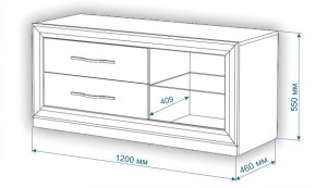 Тумба под ТВ Нобиле КА120 в Краснокамске - krasnokamsk.mebel24.online | фото 2