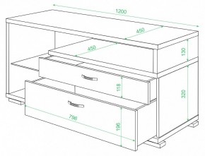 Тумба под ТВ ТК-10 М в Краснокамске - krasnokamsk.mebel24.online | фото 2