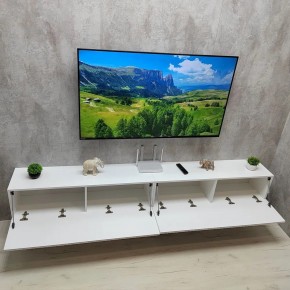Тумба подвесная под ТВ LINES MTV4-MA 1150 Белый матовый (Белый-M 10.1.2) в Краснокамске - krasnokamsk.mebel24.online | фото 11