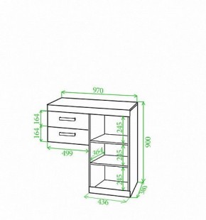 Тумба Toivo Кон100 в Краснокамске - krasnokamsk.mebel24.online | фото 2