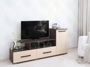 Тумба ТВ Парус-1 Дуб молочный/Венге в Краснокамске - krasnokamsk.mebel24.online | фото