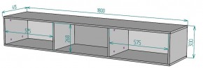 ТВ тумба подвесная TV78 в Краснокамске - krasnokamsk.mebel24.online | фото 2