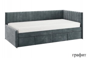 ТВИКС Кровать (тахта) с ящиками 900 (графит) в Краснокамске - krasnokamsk.mebel24.online | фото