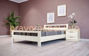 ВЕРОНИКА-3 Кровать из массива 1600  в Краснокамске - krasnokamsk.mebel24.online | фото 1