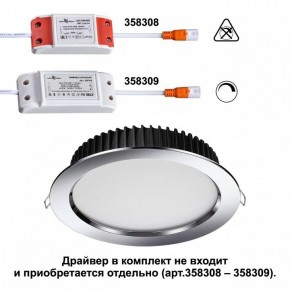 Встраиваемый светильник Novotech Drum 358305 в Краснокамске - krasnokamsk.mebel24.online | фото 2