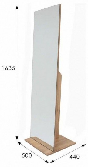 Зеркало напольное Стелла 2 в Краснокамске - krasnokamsk.mebel24.online | фото 7