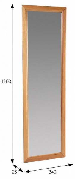 Зеркало настенное Селена в Краснокамске - krasnokamsk.mebel24.online | фото 3